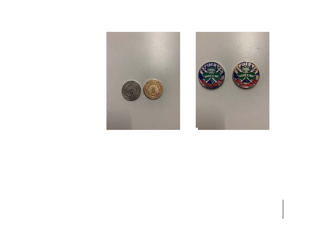 Challenge Coins Available | IBEW Local 143